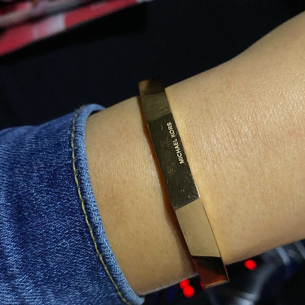 Authentic Michael Kors Rose Gold Bangle